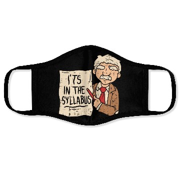 Discover English Teacher Face Masks