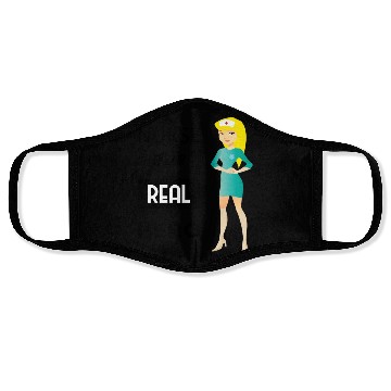 Discover Nurse Aur Real Hero Cartoon Face Masks