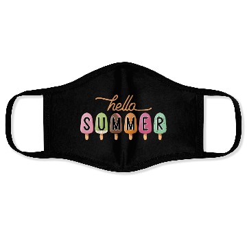 Discover Ice Cream Design For Summer Lover Face Masks