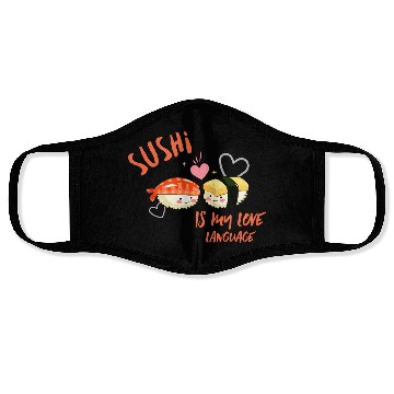 Discover Sushi Lover Face Masks