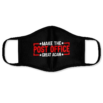 Discover Make The Post Office Great Again 3 Face Masks