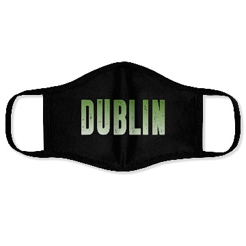 Discover Dublin Ireland Face Masks
