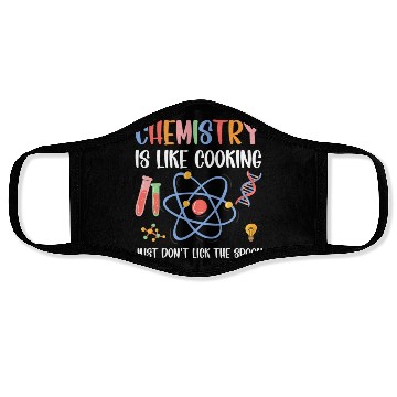 Discover Funny Chemist Gifts Chemistry Is Like Cooking Face Masks