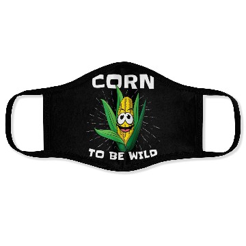 Discover Funny Farming Farmer Corn Cob Face Masks
