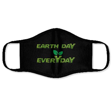 Discover Earth day everyday Face Masks