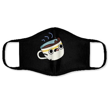 Discover Expresso Funny Running Coffee Face Masks