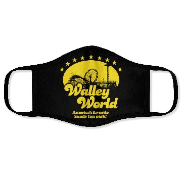 Discover Walley World Tourist Face Masks