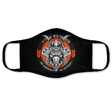 Discover No Surrender Samurai Mma Face Masks