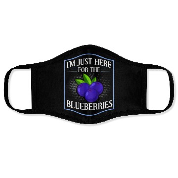 Discover Blueberry Plant Blueberries Farmer Bush Tree Face Masks