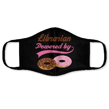 Discover Librarian Donut Lover Face Masks