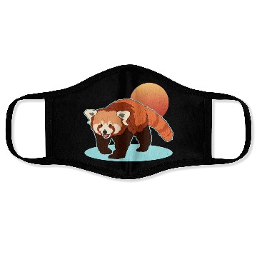 Discover Red Pandas Lover Red Panda Face Masks
