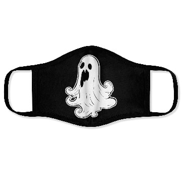 Discover Ghost Halloween Spooky Face Masks