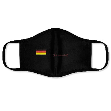 Discover Germany Face Masks