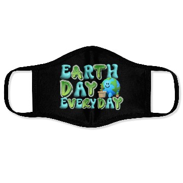 Discover Earth day everyday Face Masks