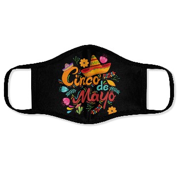 Discover cinco de mayo Face Masks