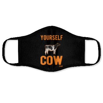 Discover Cow Gift Farmer Cattle Breeder Cows Face Masks