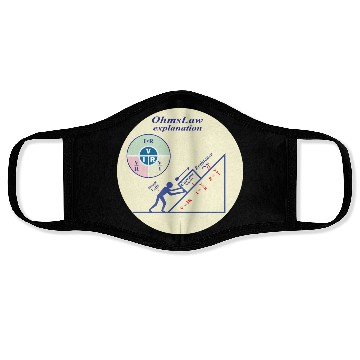 Discover Electrical engineering ohm Law explanation Face Masks