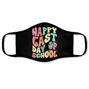 Discover Groovy Happy Last Day of School Teacher Student Face Masks