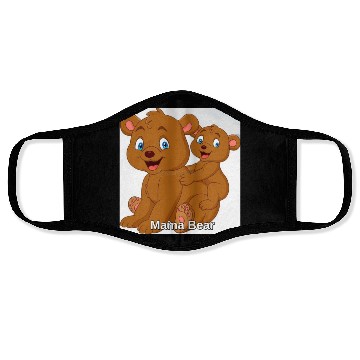 Discover HAPPY Mother's Day Face Masks, Mama Bear
