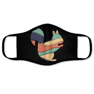 Discover Ochre Squirrel Face Masks