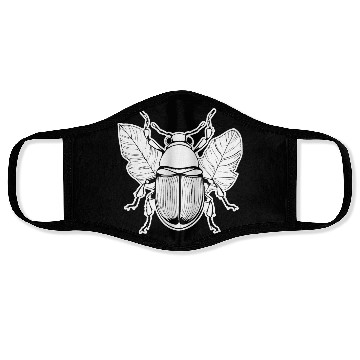 Discover Bug Beetle Insect Face Masks