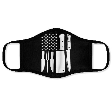 Discover Chef Usa Flag Face Masks