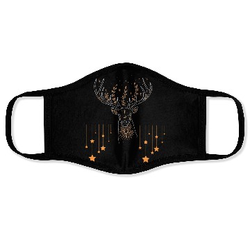 Discover The Proud Deer Colorful Face Masks