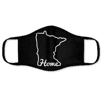 Discover Minnesota Home Mn State Map Minnesotan Face Masks