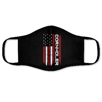 Discover Cornhole Usa Flag Cornholer Bean Bag Game Face Masks
