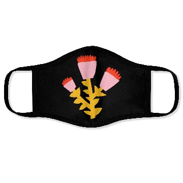 Discover Sunrise Flower Face Masks