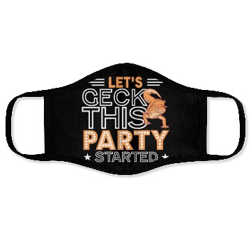 Discover Gecko Gifts Reptile Lover Keeper Face Masks