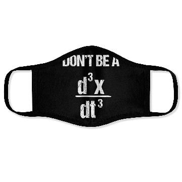 Discover Math Equation Physics Joke Face Masks