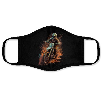 Discover Dirt Bike Offroad Riding Motocross Biker Face Masks