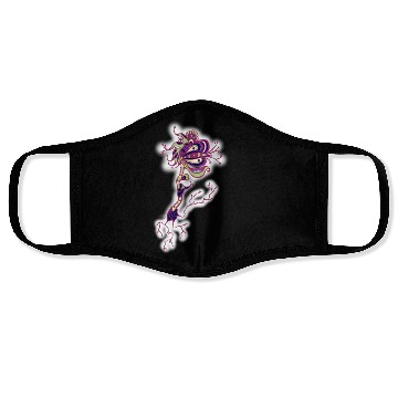 Discover AliEn FlOWeR4 Face Masks