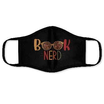Discover Funny Book Nerd Librarian Teacher Student Reader Face Masks