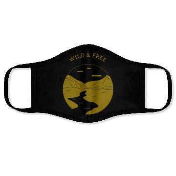 Discover Wild & Free Camping Face Masks