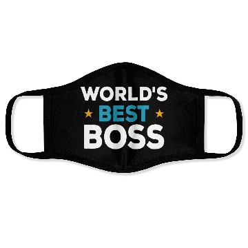 Discover World s Best Boss Funny Best Boss 1 Face Masks