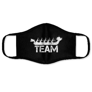 Discover Dragon Boat Racing Team Face Masks