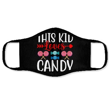 Discover This Kid Loves Candy 1 Face Masks