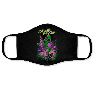Discover Skateboarder Skateboard Skate Skater Face Masks