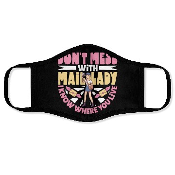 Discover Postal Worker Mail Lady Mail Carrier Postal Face Masks