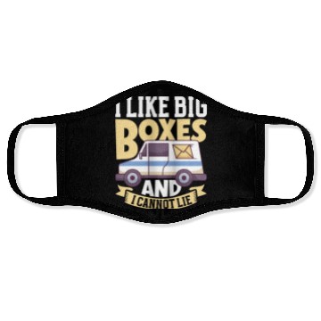 Discover Postal Worker Mail Lady Mail Carrier Postal Face Masks