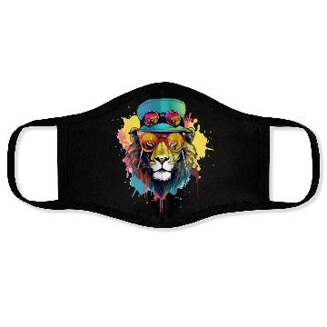 Discover Noci the cool lion Face Masks