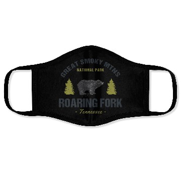 Discover Roaring Fork Great Smoky Mountains Face Masks