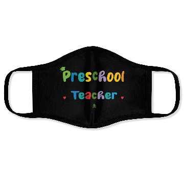 Discover Preschool Teacher Funny Face Masks