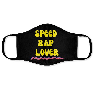 Discover speed rap lover Face Masks
