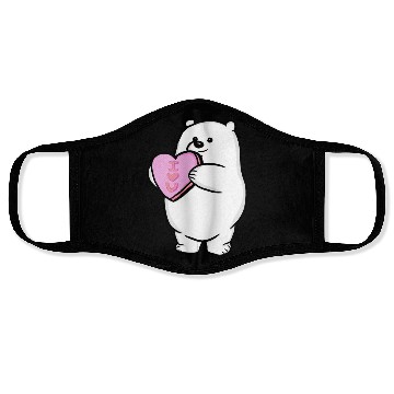 Discover Valentine s Day Polar Bear Face Masks