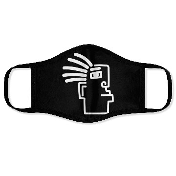 Discover Native American Symbol I Indigenous I Native Face Masks