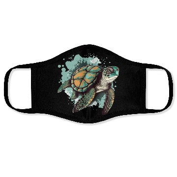 Discover The sea turtle Face Masks