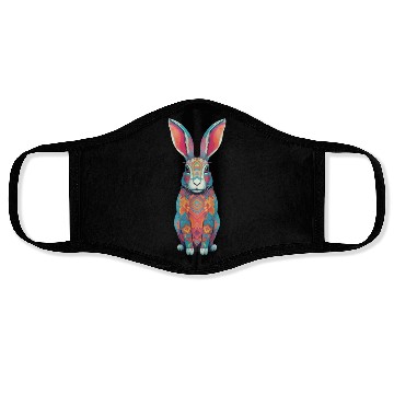 Discover Colorful Bunny Face Masks